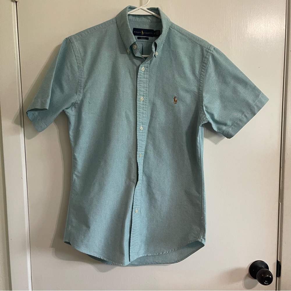 Ralph Lauren Light Blue Casual Button Down Shirt